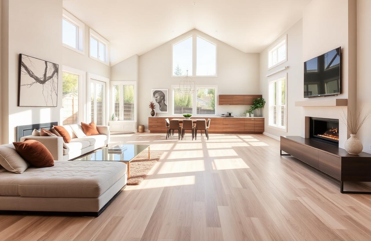 Tile Flooring project example